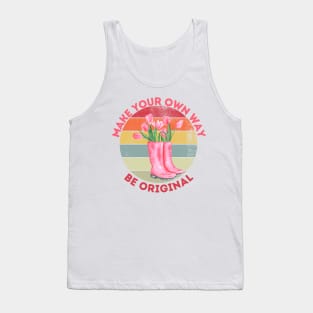 Make Your Own Way Tank Top